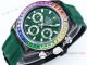 Japan Grade Copy Rolex Daytona Quartz 43 Rainbow with Green Watch (3)_th.jpg